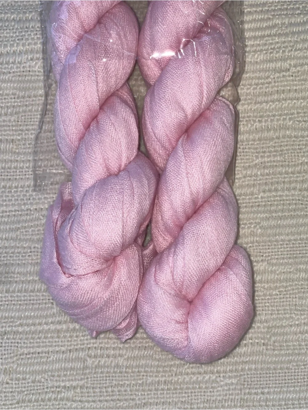 Pink Cheesecloth Table Runner 10FT/35 x 120 Inch Sheer Fabric Set of 6 NEW🌼